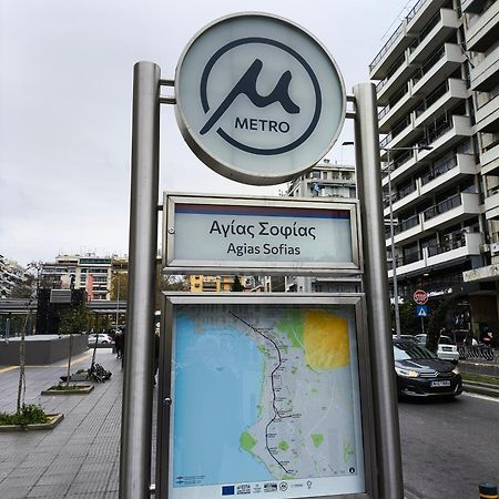 Apartment At The Heart Of Thessaloniki Exterior foto